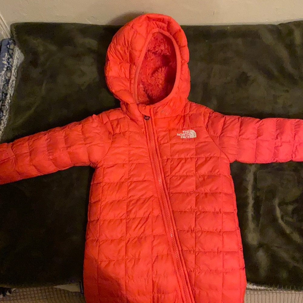 Infant north face snowsuit